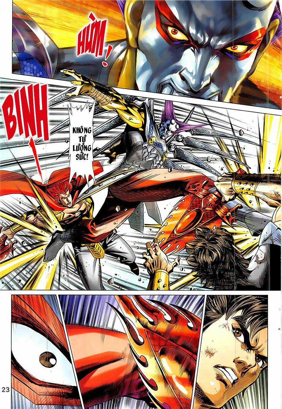 Xuân Thu Chiến Hùng Chapter 340 trang 22