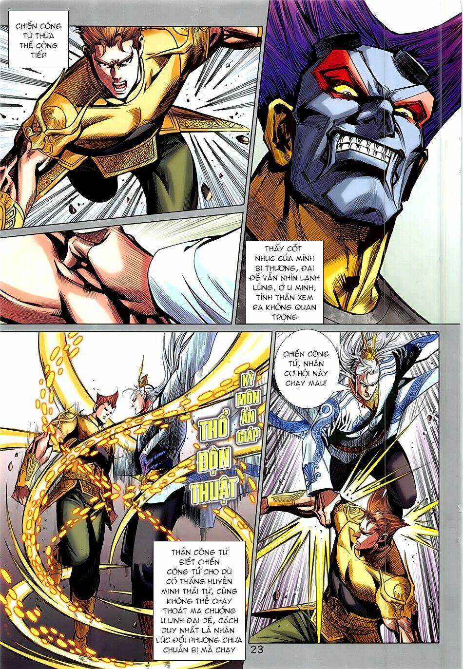 Xuân Thu Chiến Hùng Chapter 341 trang 22