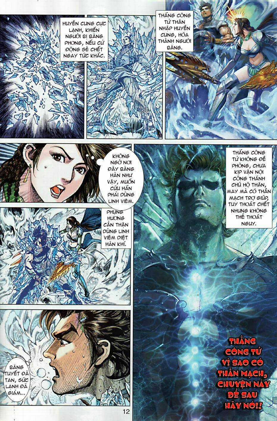 Xuân Thu Chiến Hùng Chapter 4 trang 11