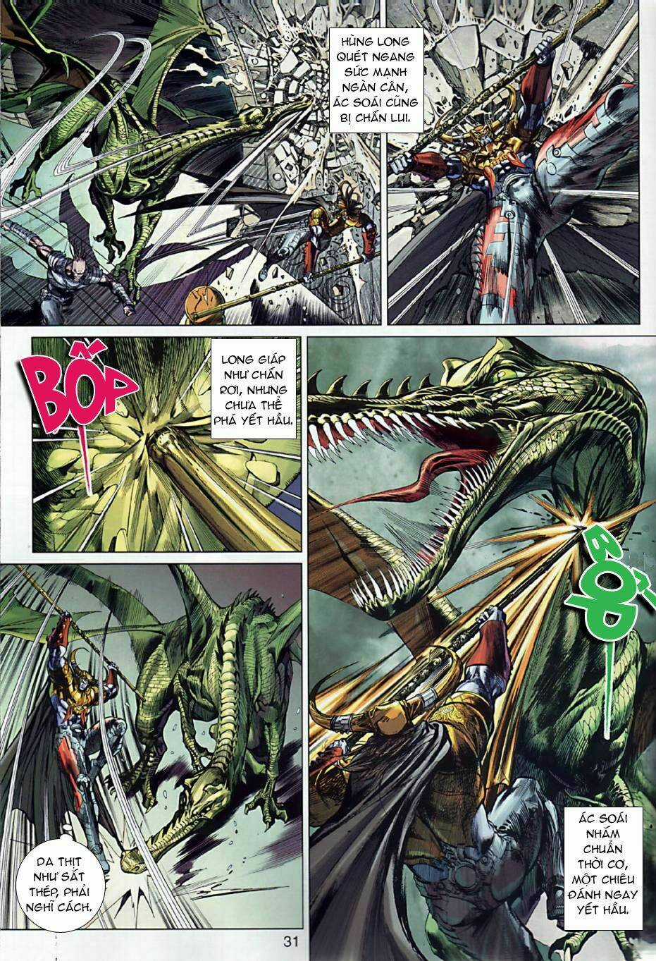 Xuân Thu Chiến Hùng Chapter 4 trang 28