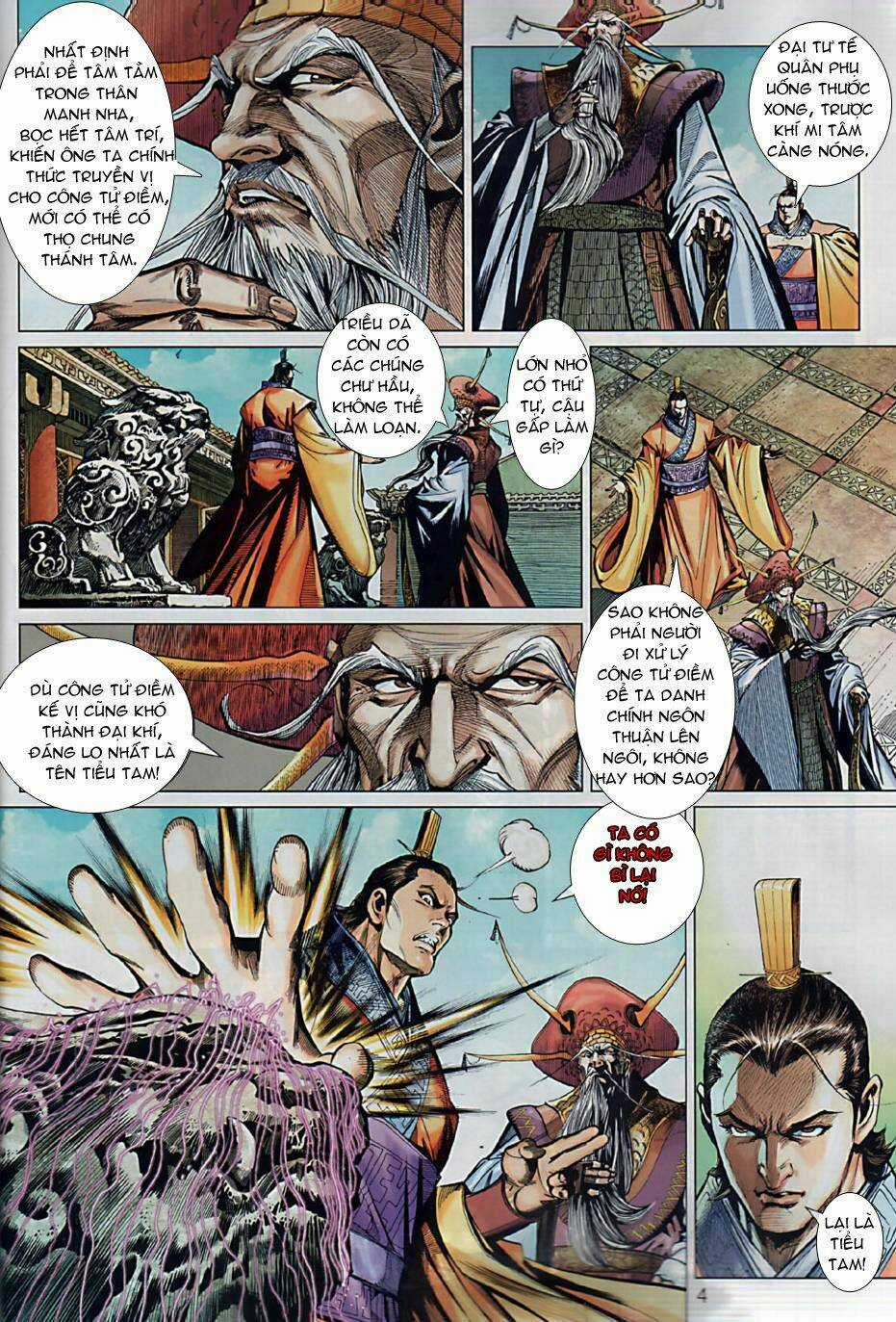 Xuân Thu Chiến Hùng Chapter 4 trang 3