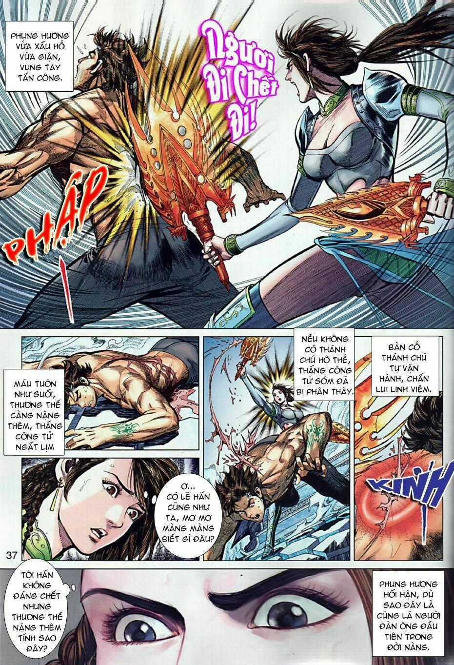 Xuân Thu Chiến Hùng Chapter 4 trang 34