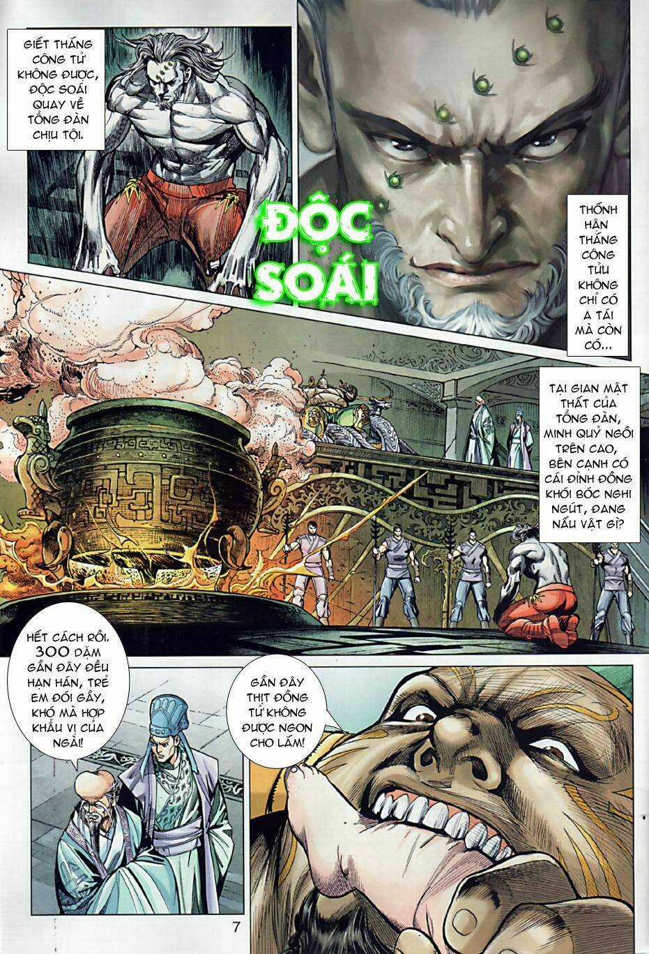 Xuân Thu Chiến Hùng Chapter 4 trang 6