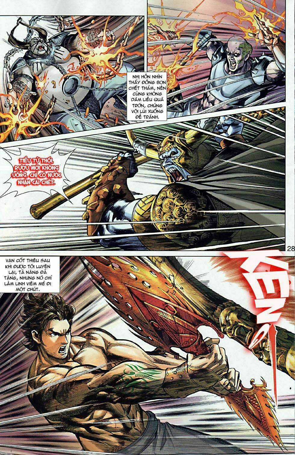 Xuân Thu Chiến Hùng Chapter 5 trang 26