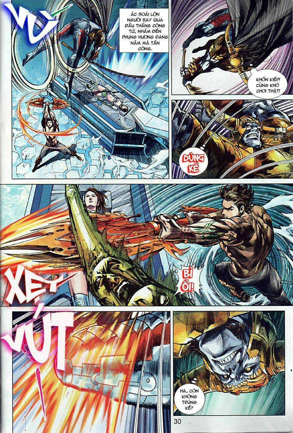 Xuân Thu Chiến Hùng Chapter 5 trang 28