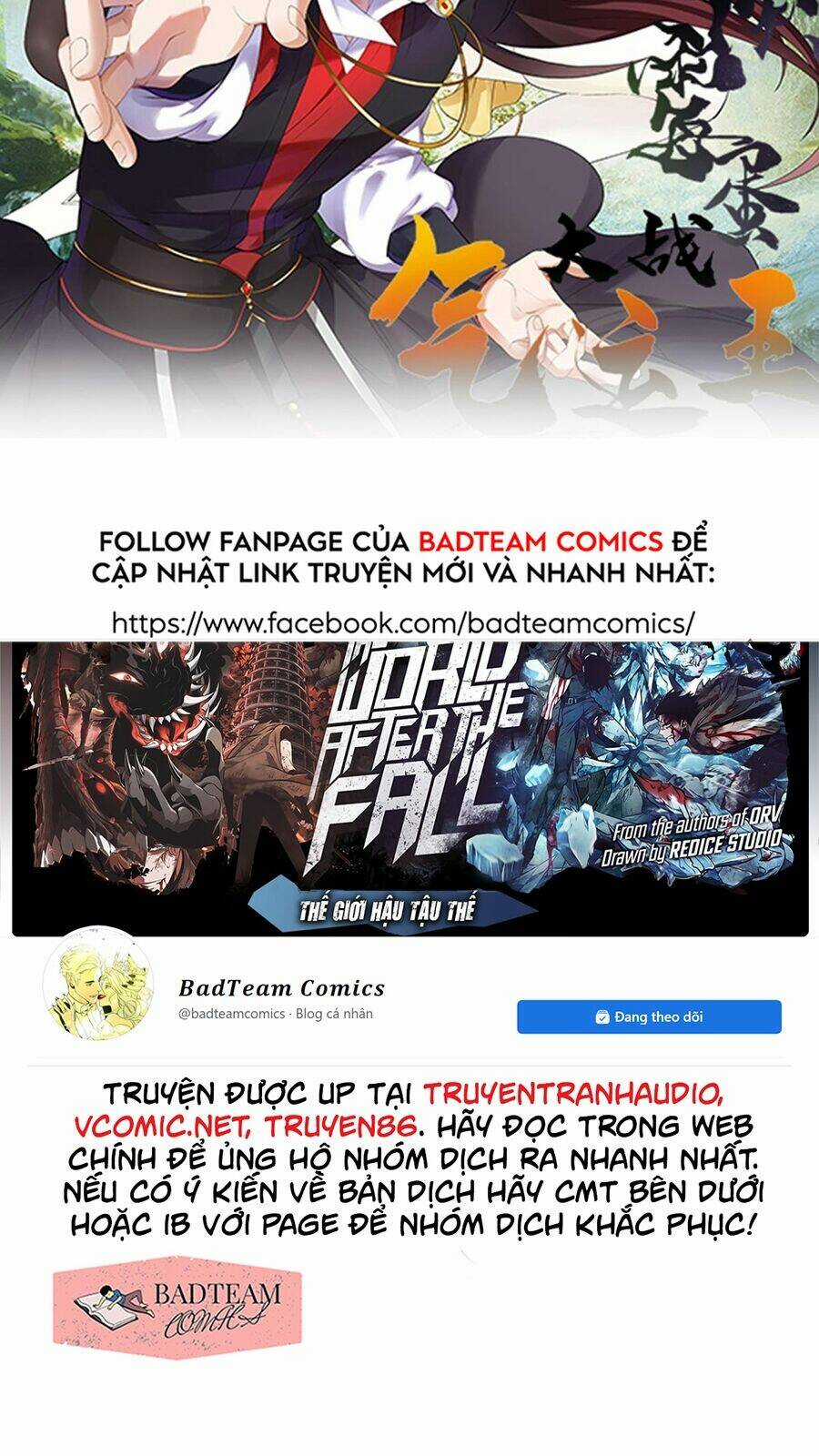 Xui Xẻo Đại Chiến Khí Vận Vương Chapter 2 trang 2