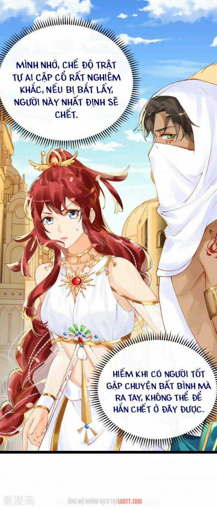 Xuyên Đến Ai Cập : Trở Thành Cô Dâu Của Vương Chapter 1 trang 44