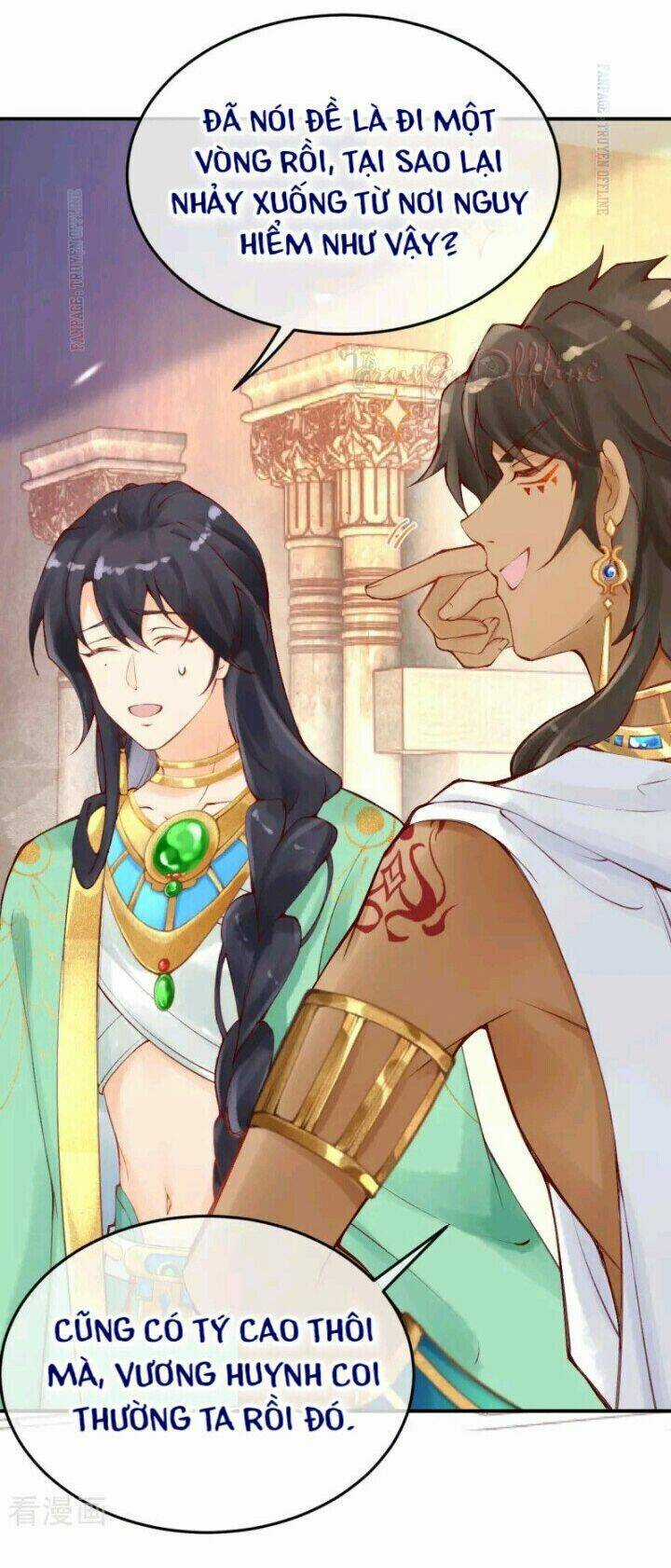 Xuyên Đến Ai Cập : Trở Thành Cô Dâu Của Vương Chapter 21 trang 14