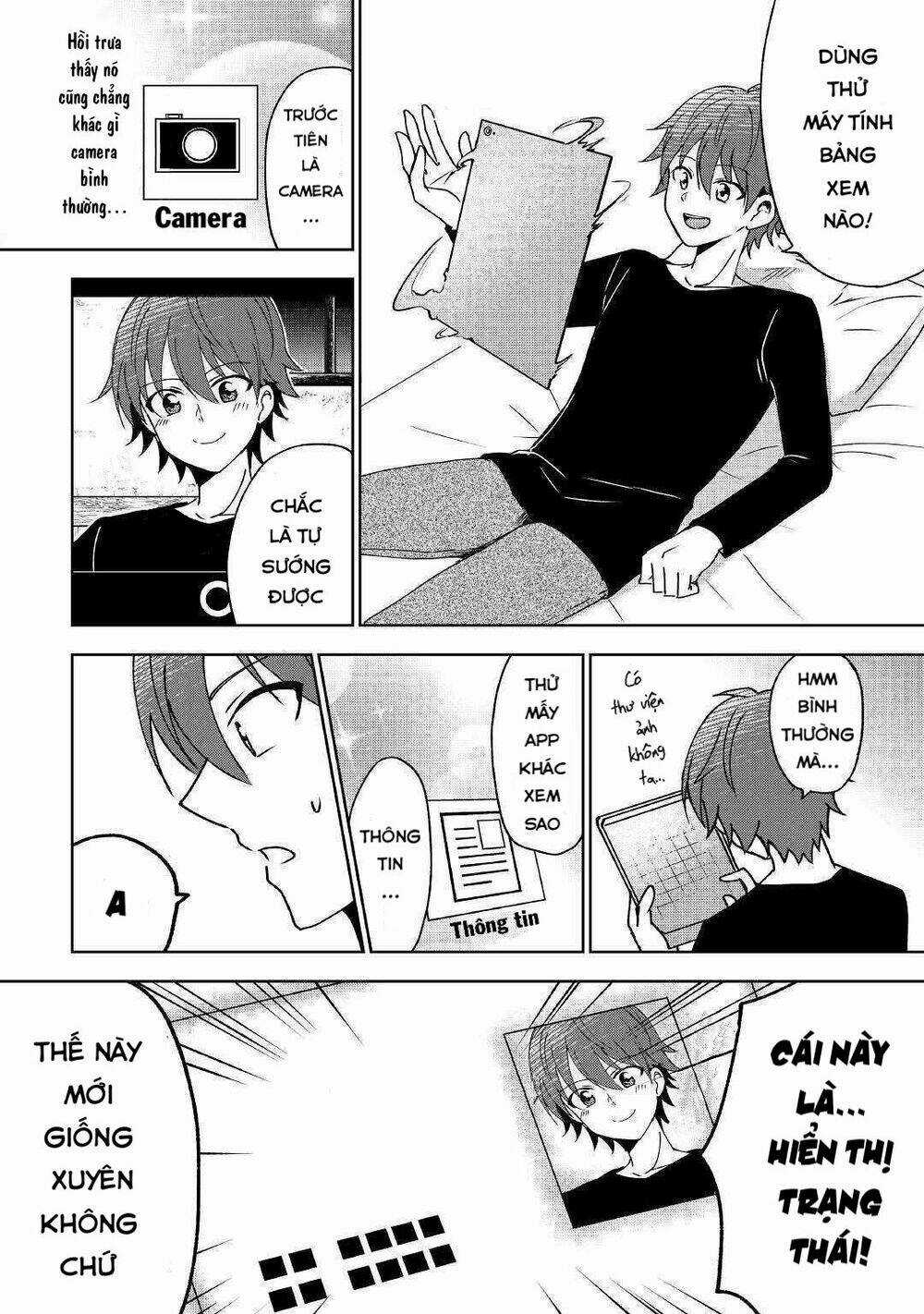 Xuyên Không Cực Mạnh Cùng Máy Tính Bảng Siêu Cheat Chapter 1 trang 20