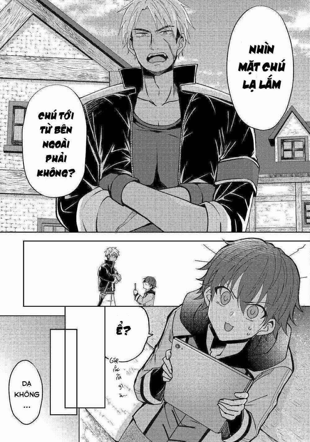 Xuyên Không Cực Mạnh Cùng Máy Tính Bảng Siêu Cheat Chapter 1 trang 9