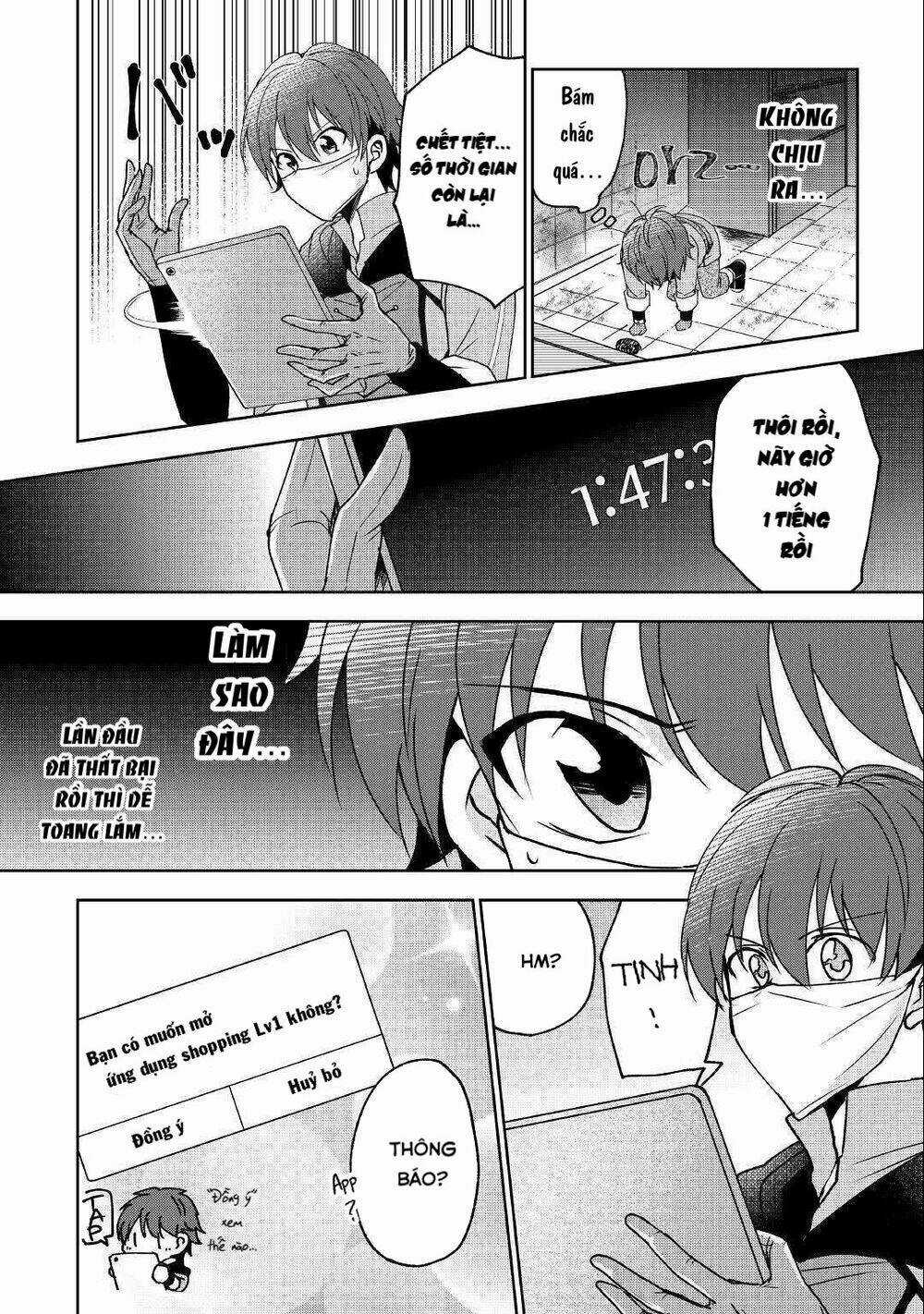 Xuyên Không Cực Mạnh Cùng Máy Tính Bảng Siêu Cheat Chapter 2 trang 9