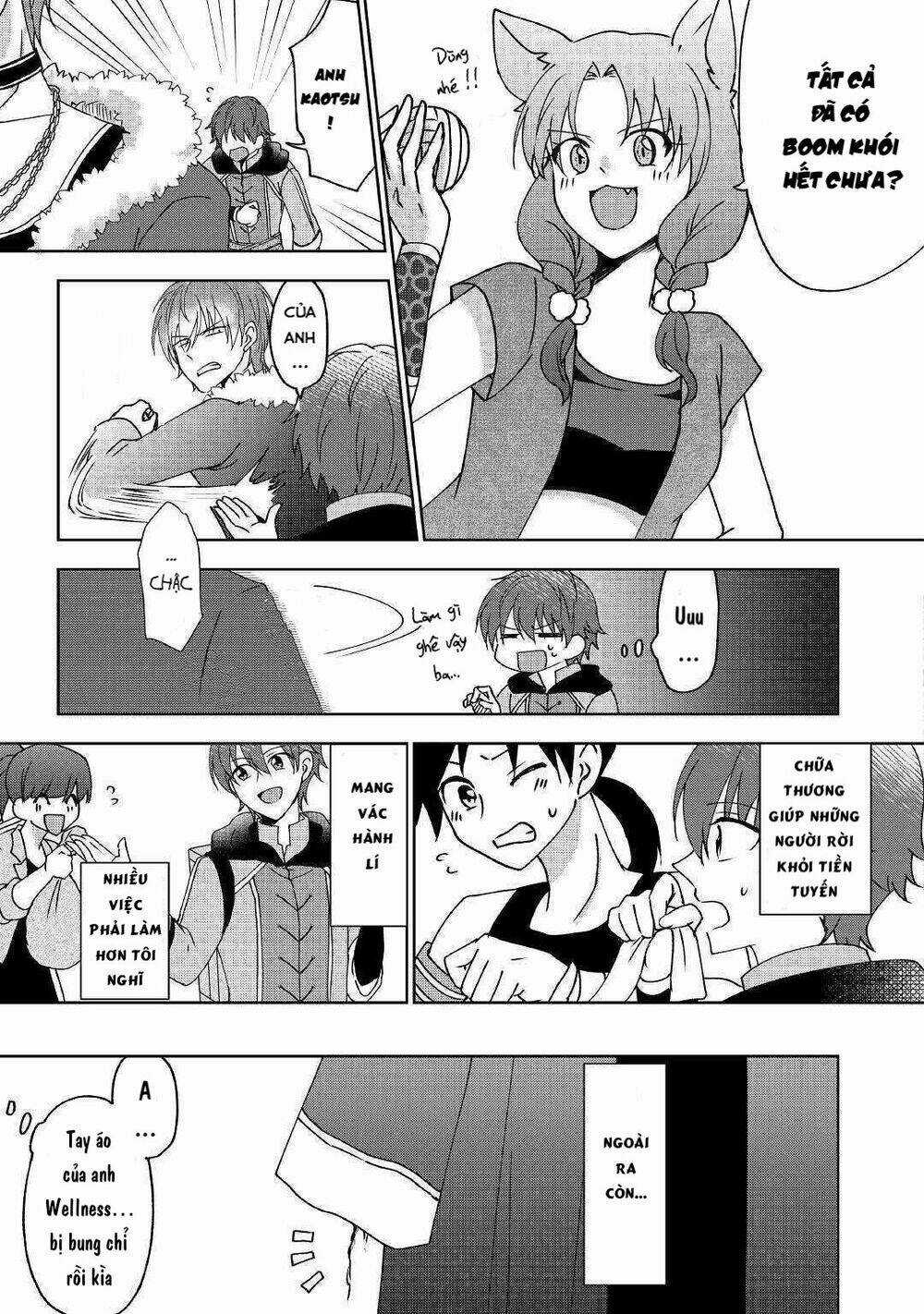 Xuyên Không Cực Mạnh Cùng Máy Tính Bảng Siêu Cheat Chapter 3 trang 16