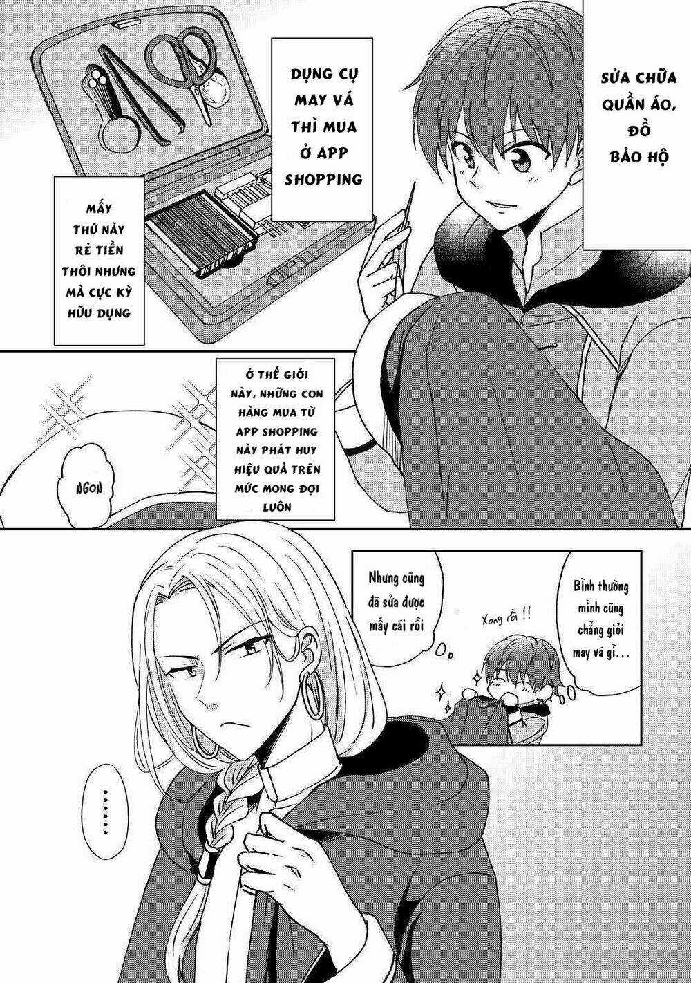 Xuyên Không Cực Mạnh Cùng Máy Tính Bảng Siêu Cheat Chapter 3 trang 17