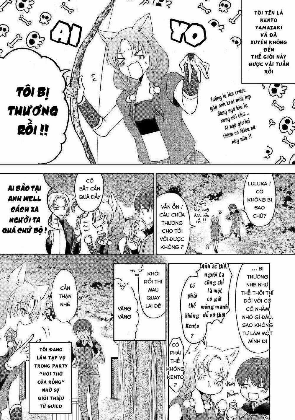 Xuyên Không Cực Mạnh Cùng Máy Tính Bảng Siêu Cheat Chapter 3 trang 2