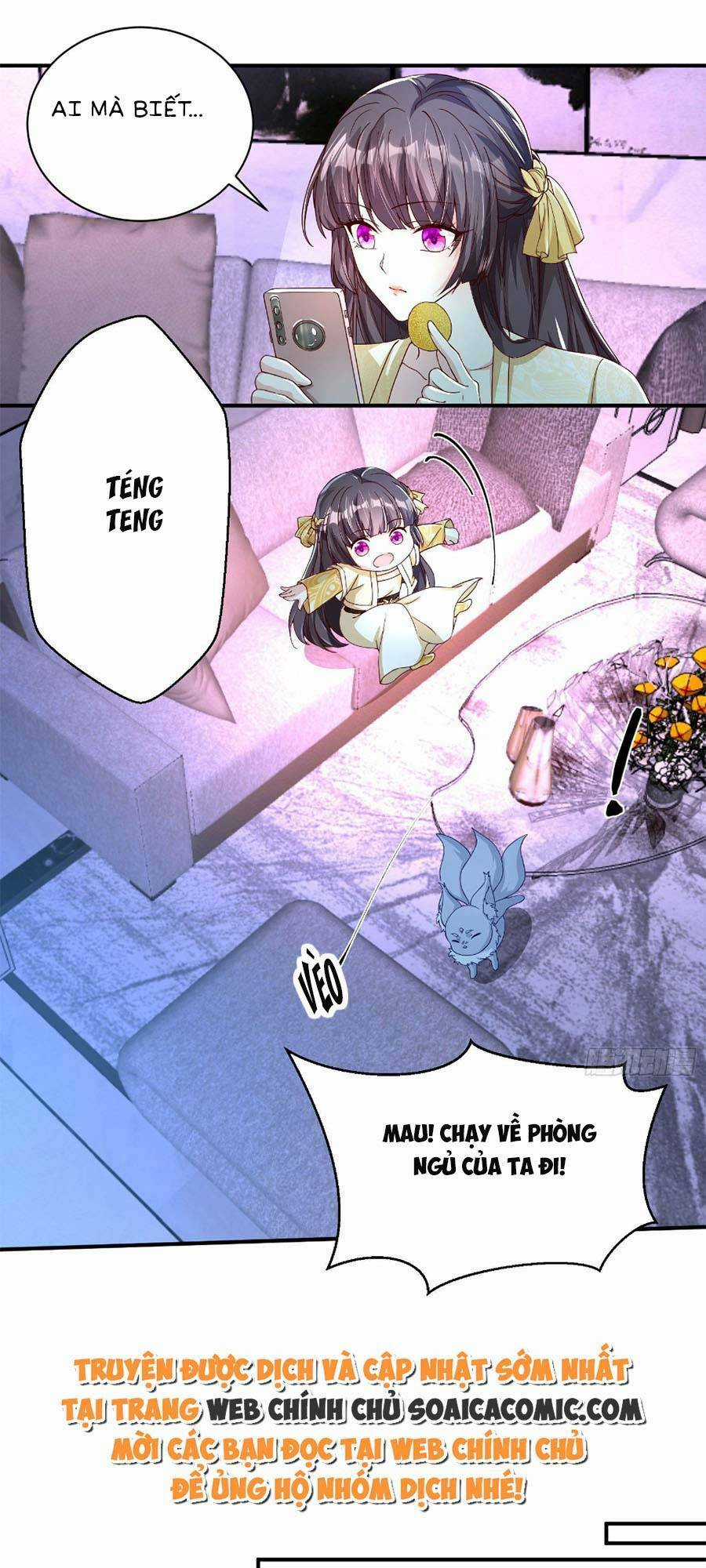 Xuyên Qua Ngàn Năm Nữ Quốc Sư Không Chút Sợ Hãi Chapter 13 trang 22