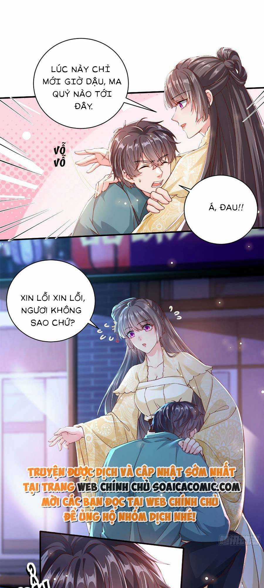 Xuyên Qua Ngàn Năm Nữ Quốc Sư Không Chút Sợ Hãi Chapter 13 trang 6