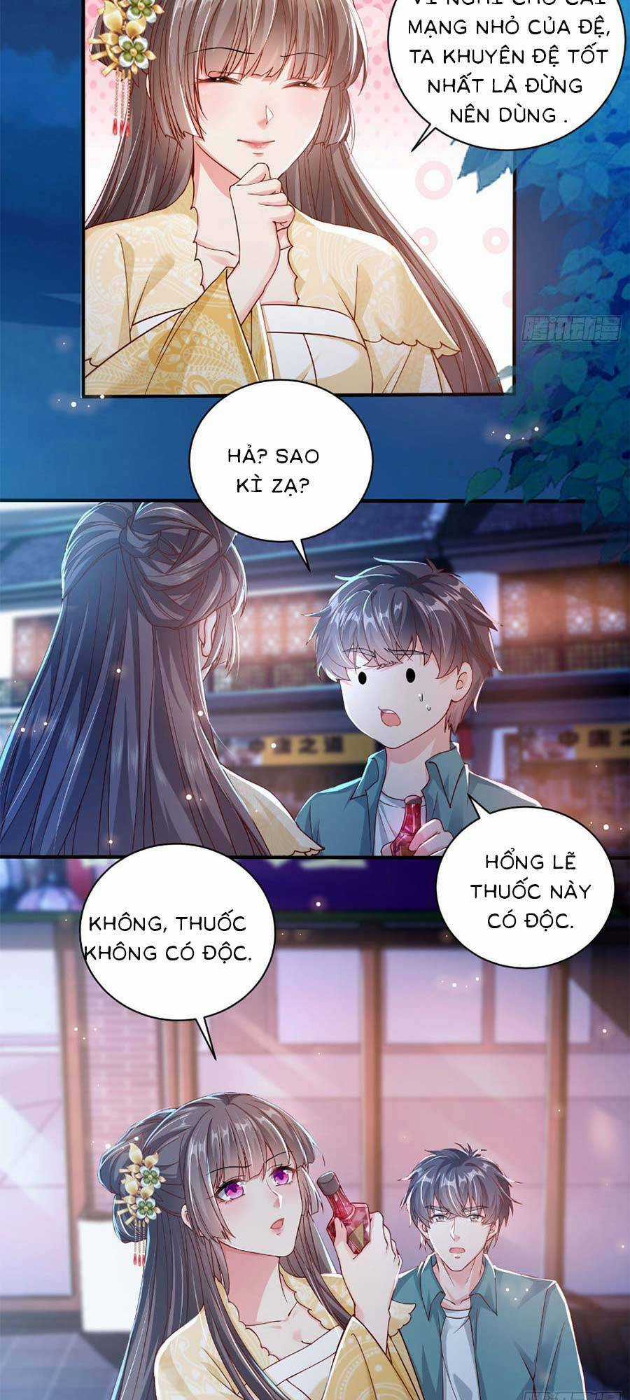 Xuyên Qua Ngàn Năm Nữ Quốc Sư Không Chút Sợ Hãi Chapter 13 trang 9