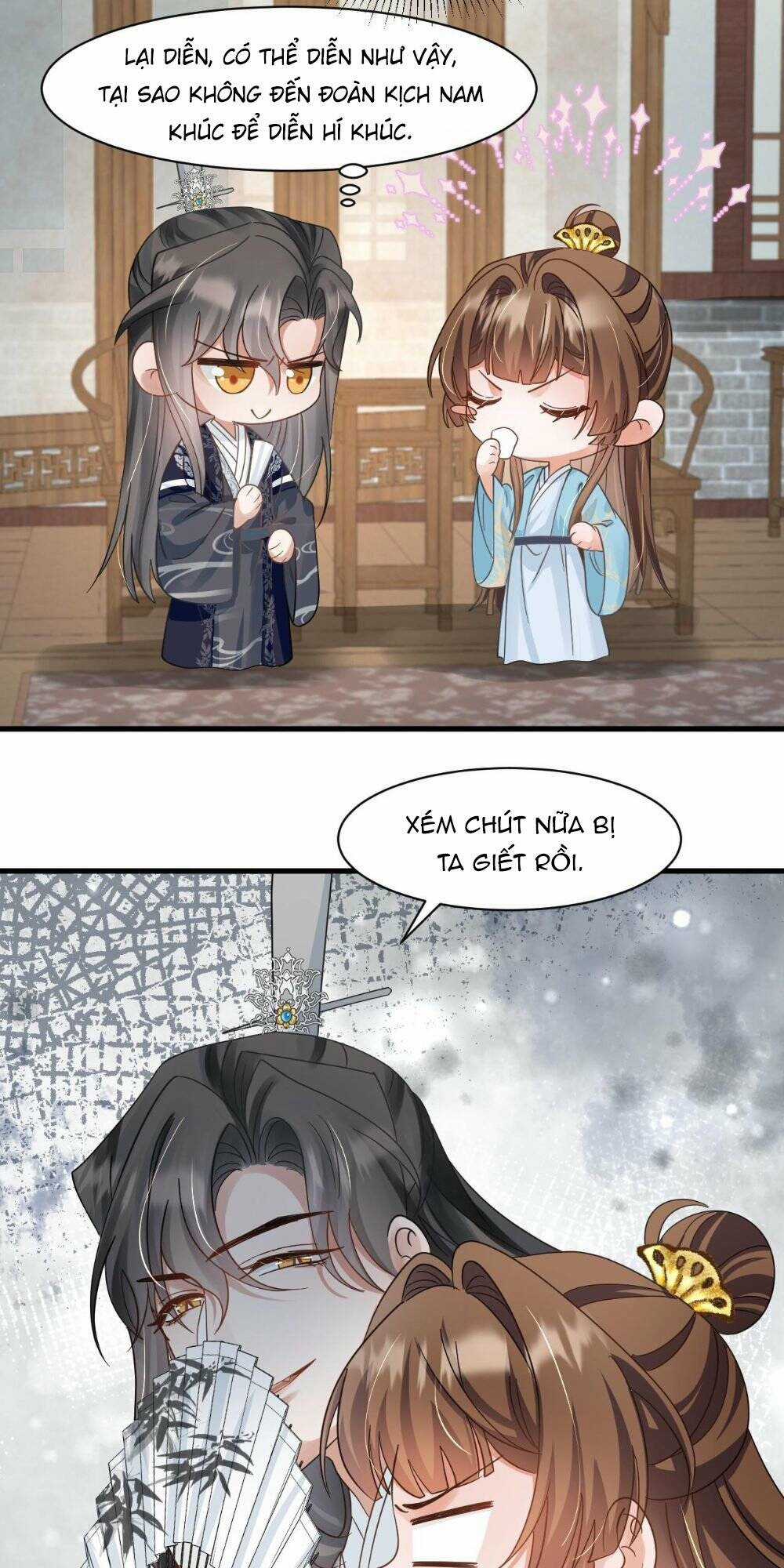 Xuyên Thành Ác Nữ Bị Nghe Trộm Tiếng Lòng Chapter 13 trang 19