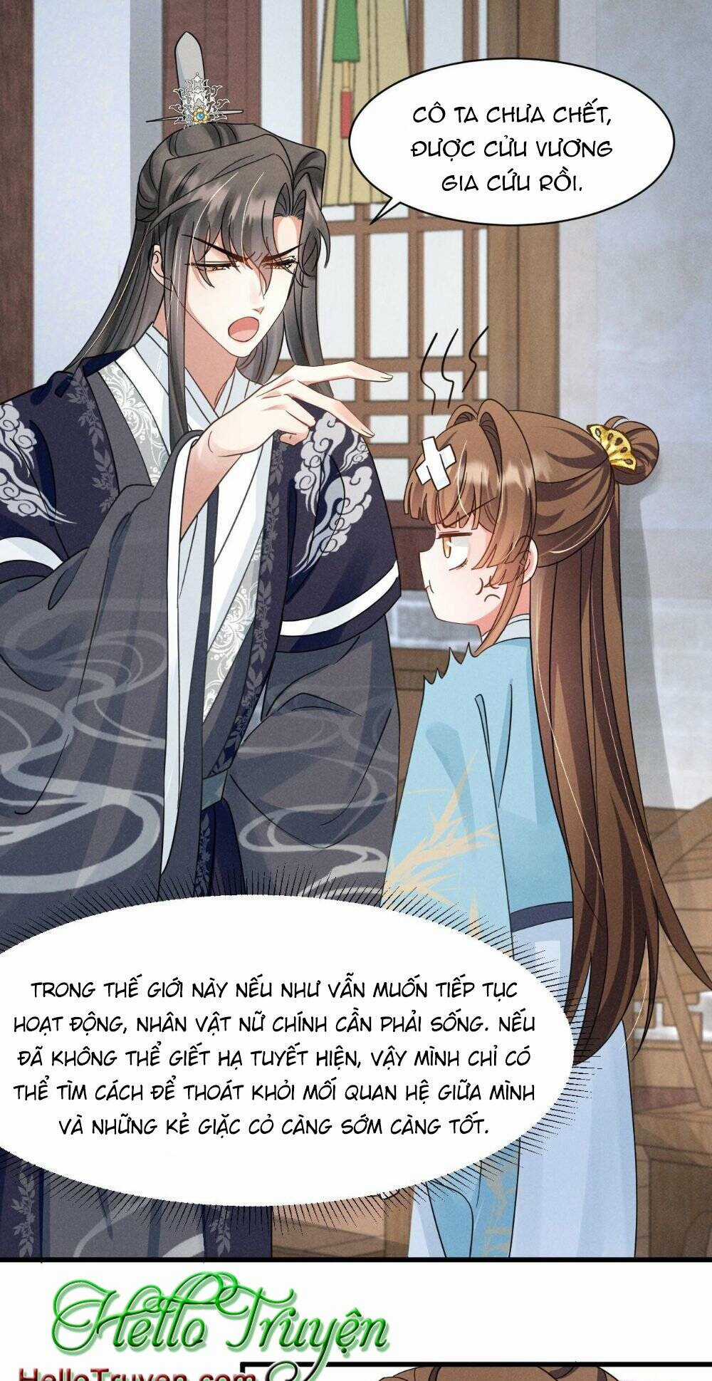 Xuyên Thành Ác Nữ Bị Nghe Trộm Tiếng Lòng Chapter 13 trang 24