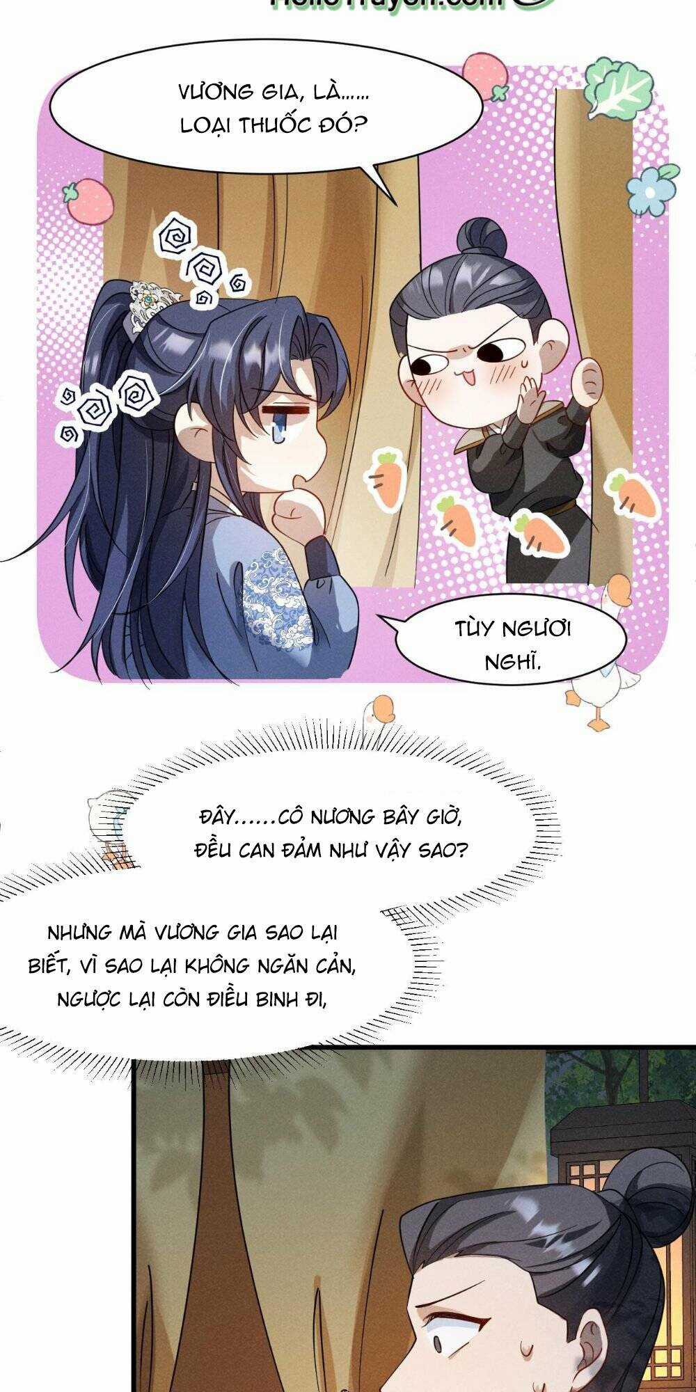 Xuyên Thành Ác Nữ Bị Nghe Trộm Tiếng Lòng Chapter 15 trang 3