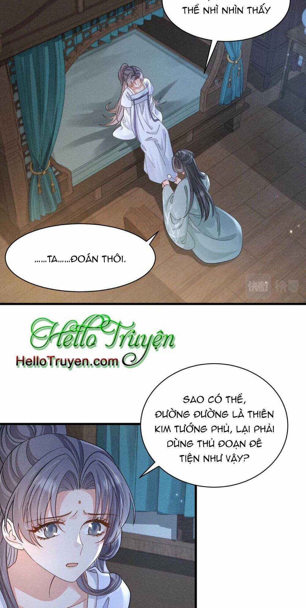 Xuyên Thành Ác Nữ Bị Nghe Trộm Tiếng Lòng Chapter 15 trang 9