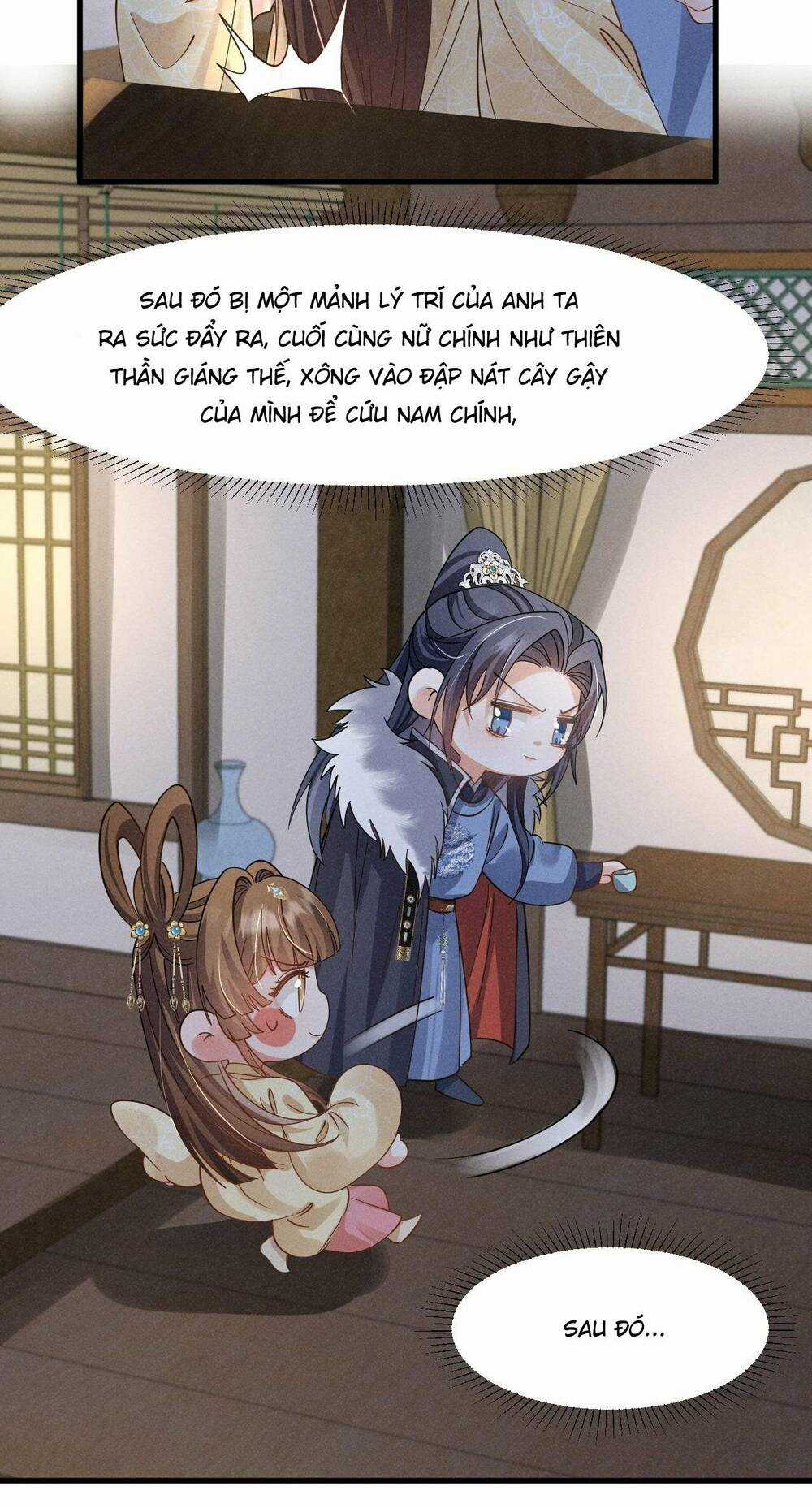 Xuyên Thành Ác Nữ Bị Nghe Trộm Tiếng Lòng Chapter 17 trang 12