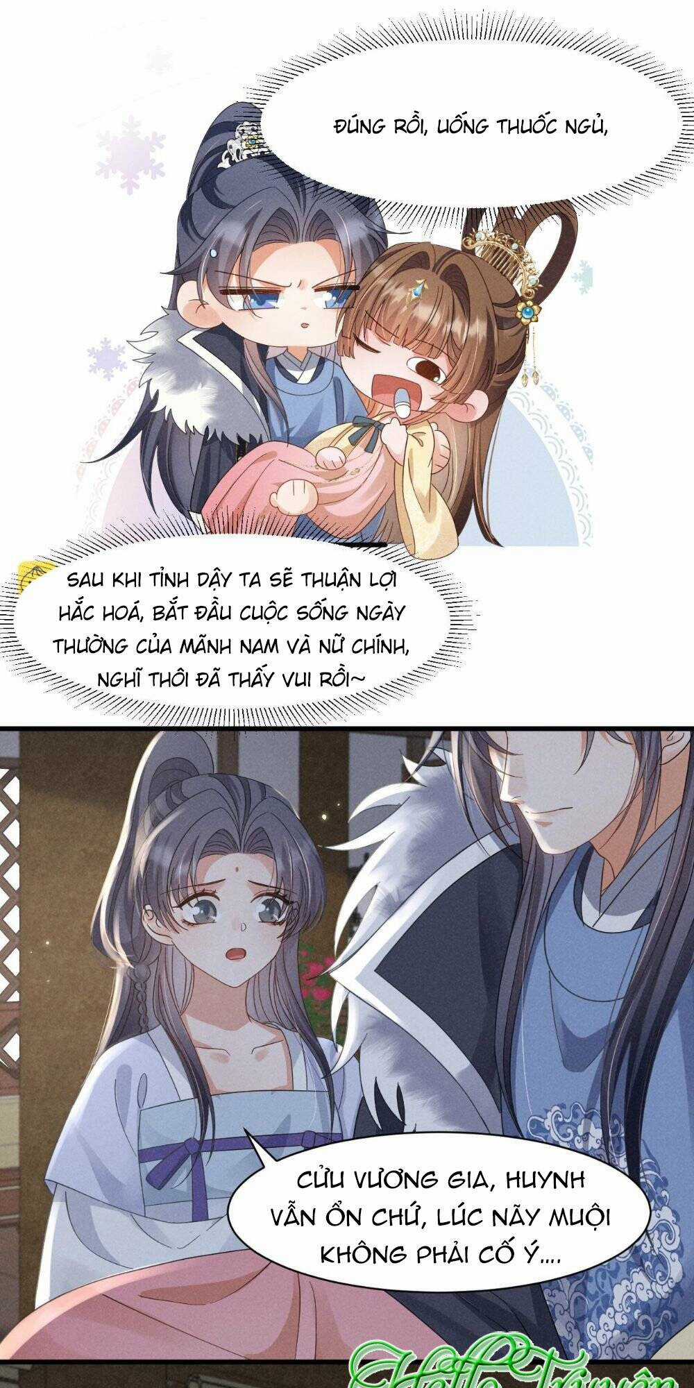 Xuyên Thành Ác Nữ Bị Nghe Trộm Tiếng Lòng Chapter 19 trang 17