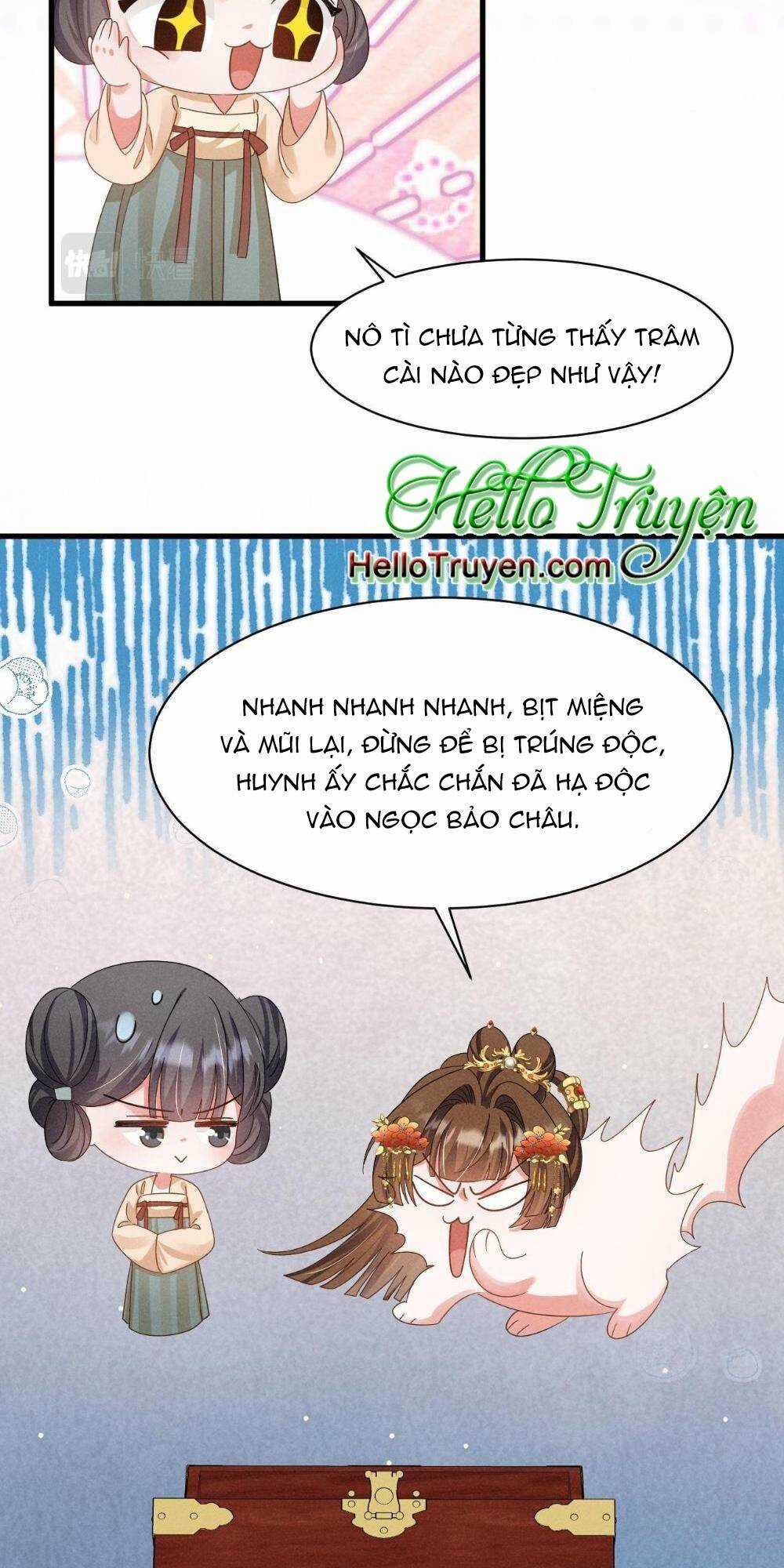 Xuyên Thành Ác Nữ Bị Nghe Trộm Tiếng Lòng Chapter 22 trang 3