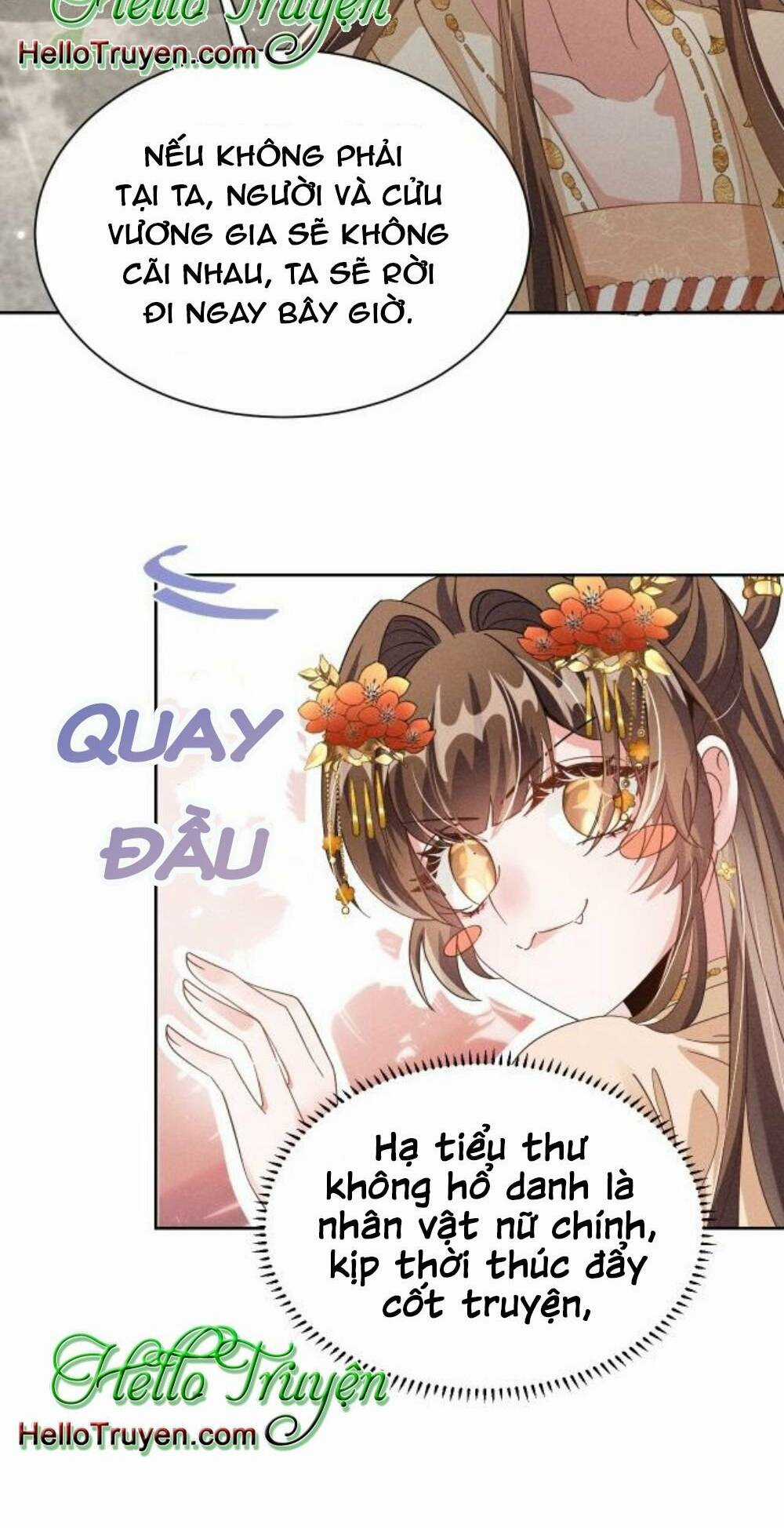 Xuyên Thành Ác Nữ Bị Nghe Trộm Tiếng Lòng Chapter 3 trang 49