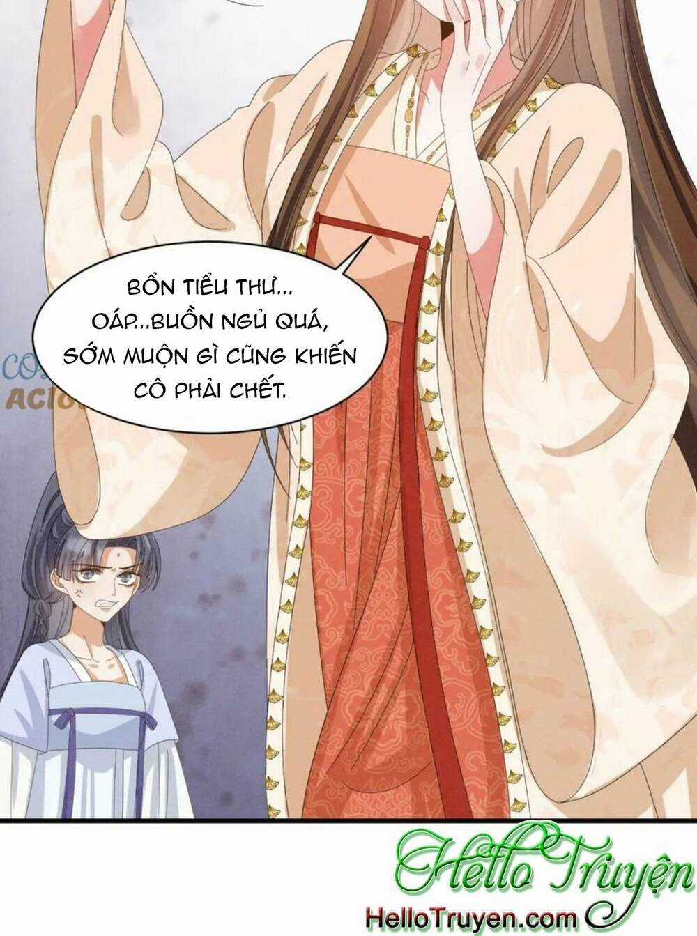 Xuyên Thành Ác Nữ Bị Nghe Trộm Tiếng Lòng Chapter 35 trang 13