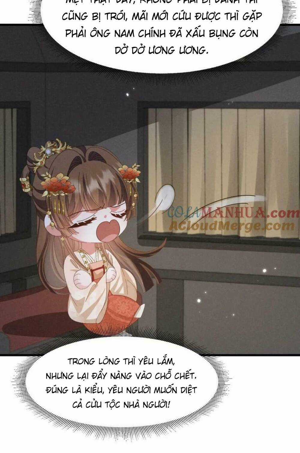 Xuyên Thành Ác Nữ Bị Nghe Trộm Tiếng Lòng Chapter 35 trang 17