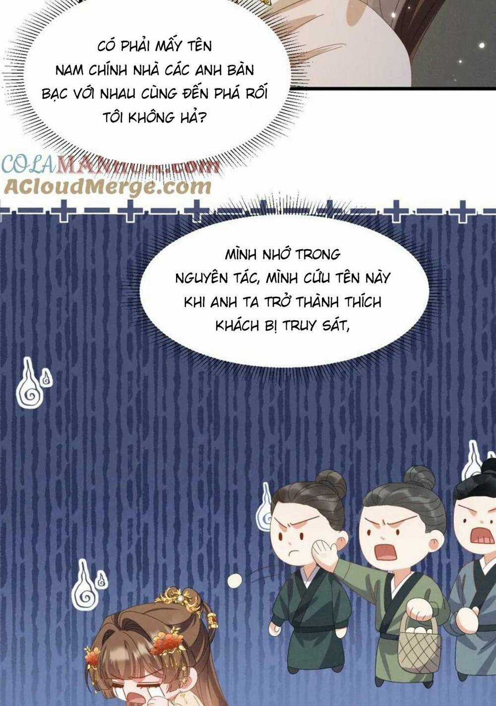 Xuyên Thành Ác Nữ Bị Nghe Trộm Tiếng Lòng Chapter 35 trang 24