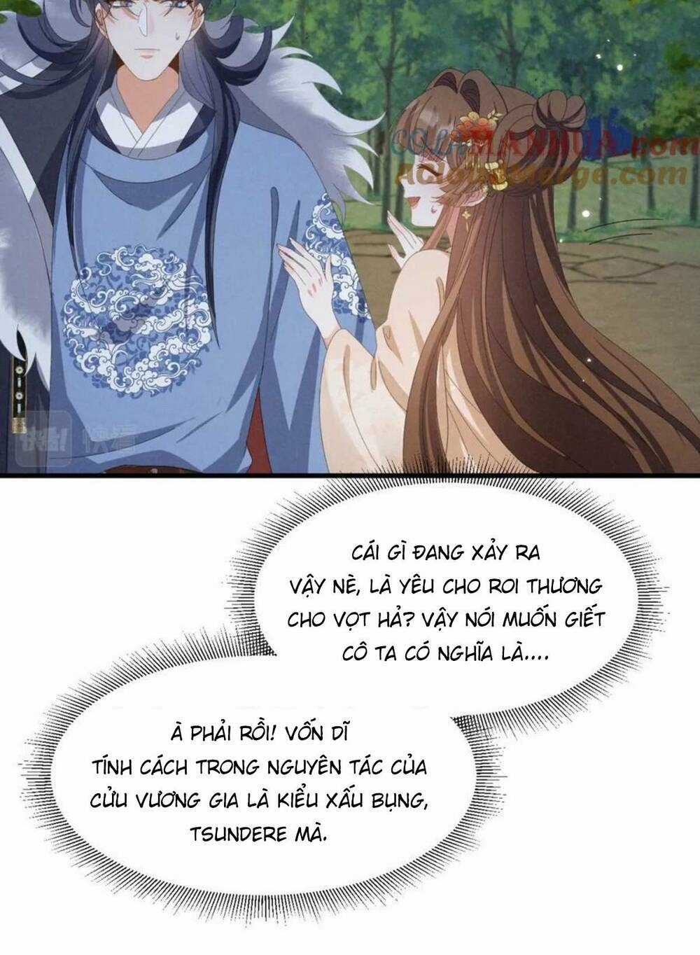 Xuyên Thành Ác Nữ Bị Nghe Trộm Tiếng Lòng Chapter 35 trang 9