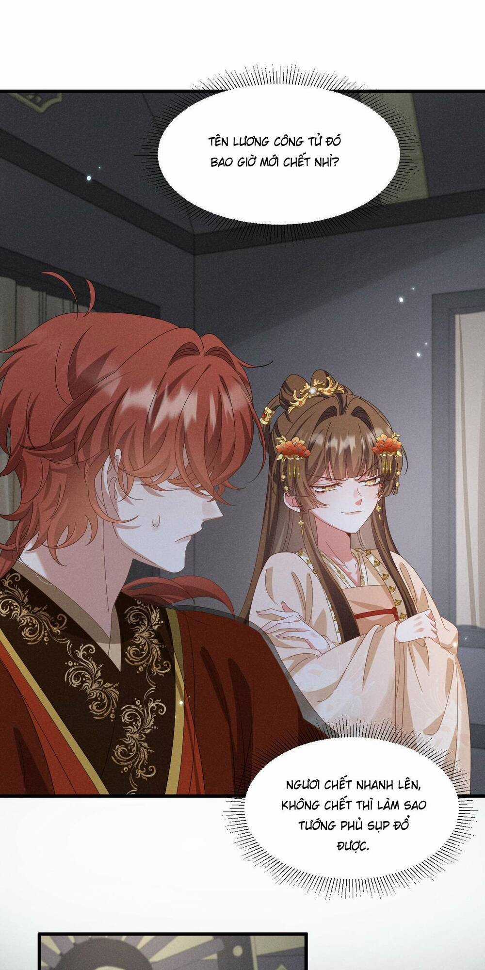 Xuyên Thành Ác Nữ Bị Nghe Trộm Tiếng Lòng Chapter 36 trang 12