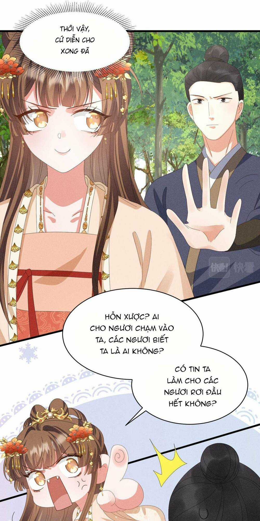 Xuyên Thành Ác Nữ Bị Nghe Trộm Tiếng Lòng Chapter 39 trang 9