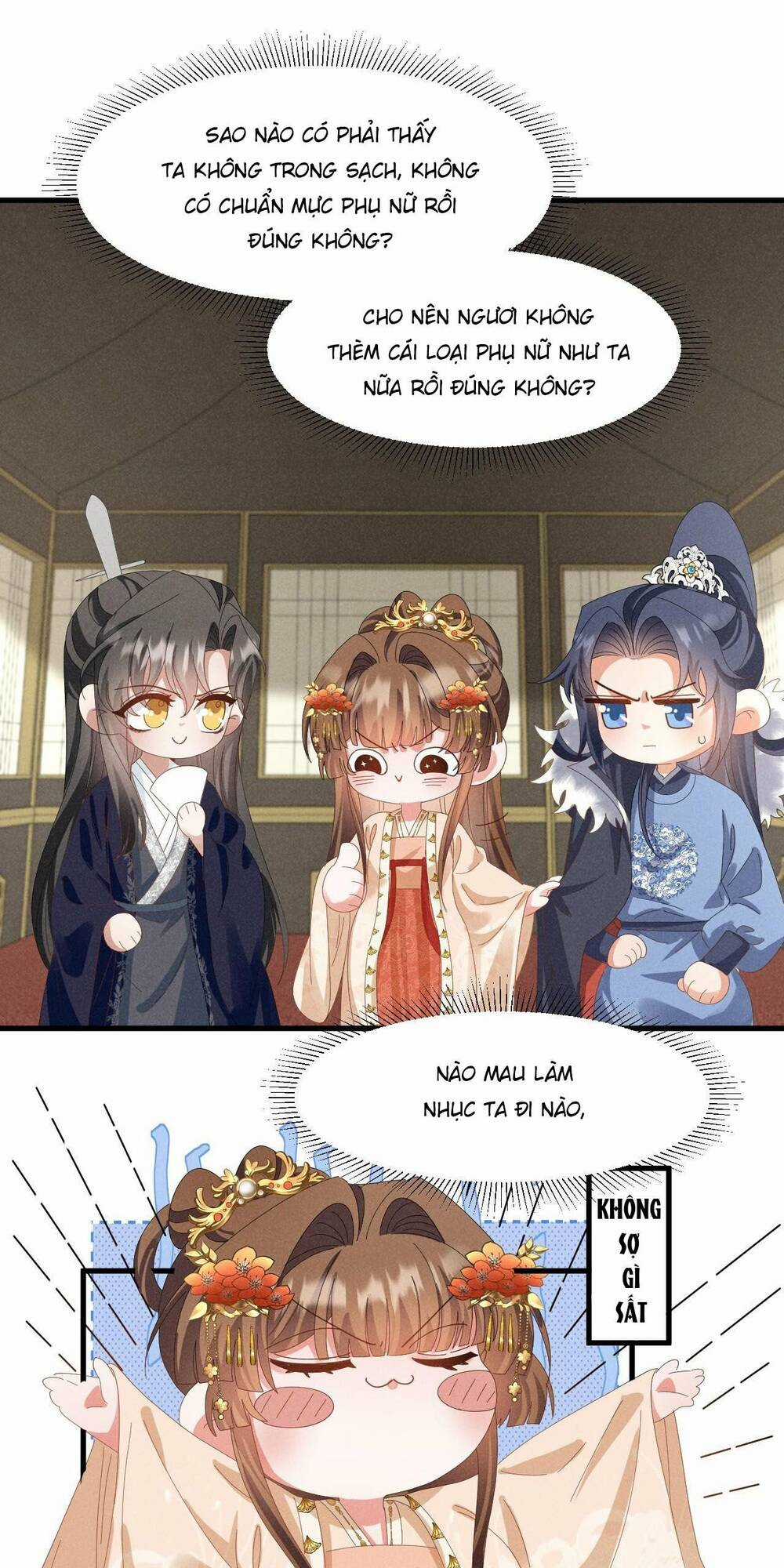 Xuyên Thành Ác Nữ Bị Nghe Trộm Tiếng Lòng Chapter 43 trang 10