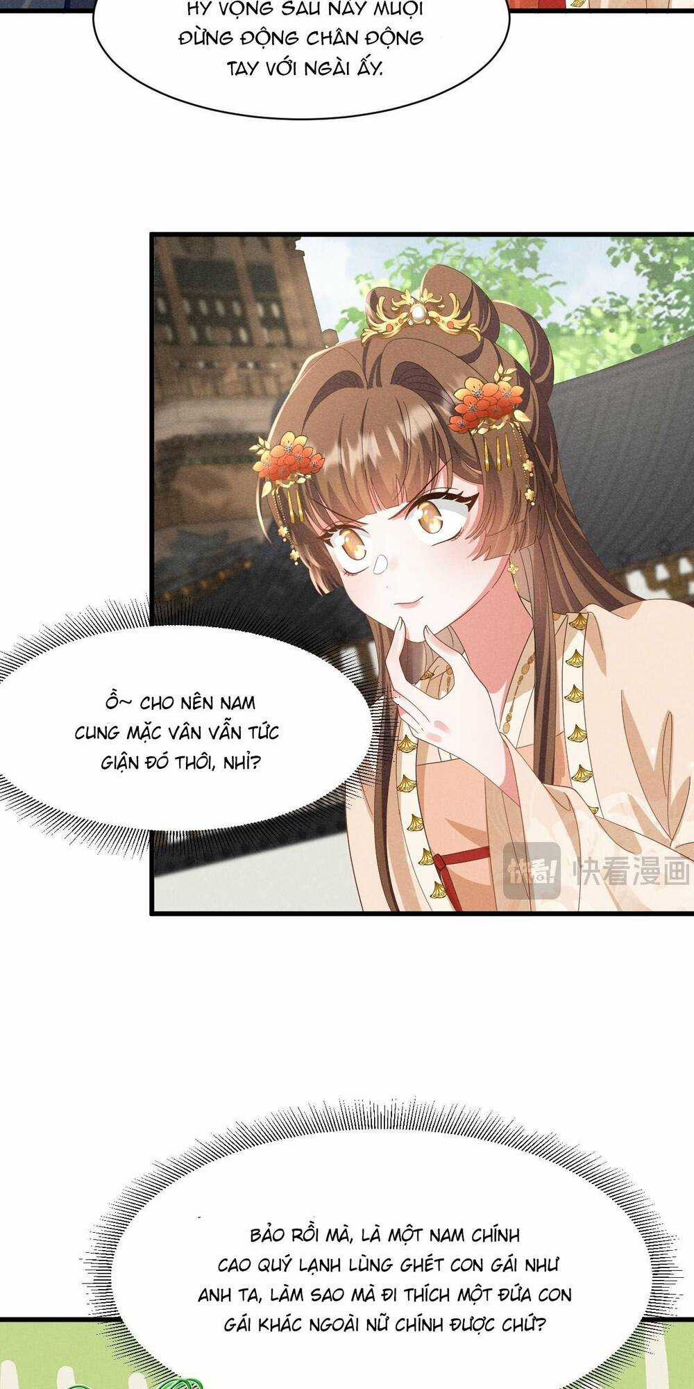 Xuyên Thành Ác Nữ Bị Nghe Trộm Tiếng Lòng Chapter 46 trang 2