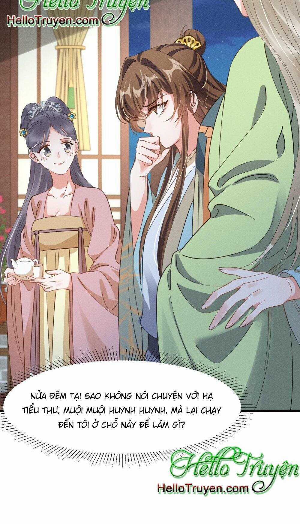 Xuyên Thành Ác Nữ Bị Nghe Trộm Tiếng Lòng Chapter 7 trang 13