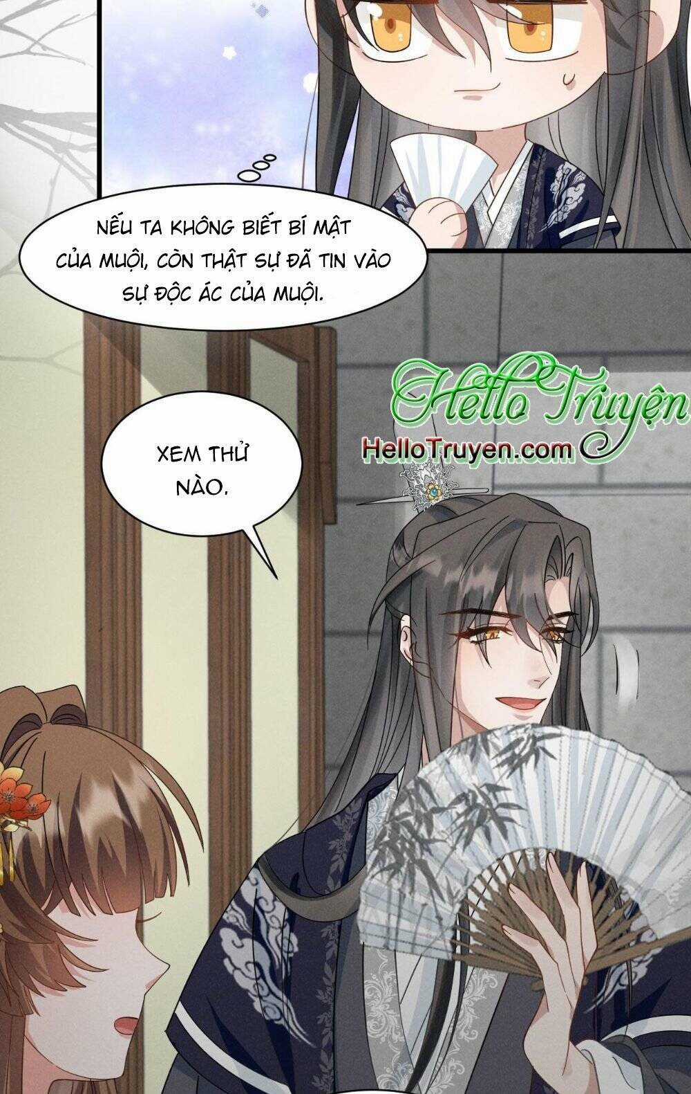 Xuyên Thành Ác Nữ Bị Nghe Trộm Tiếng Lòng Chapter 9 trang 12