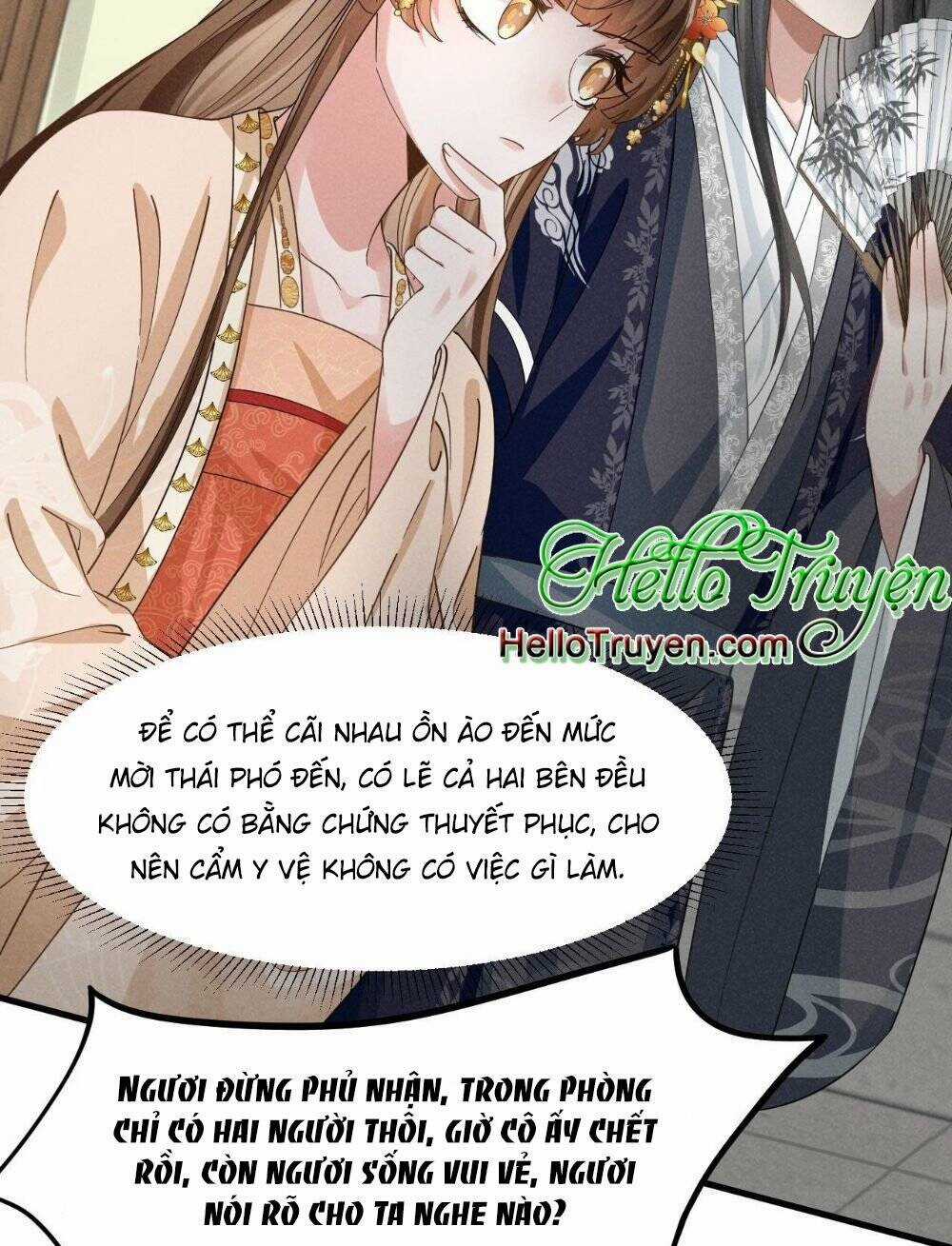 Xuyên Thành Ác Nữ Bị Nghe Trộm Tiếng Lòng Chapter 9 trang 6