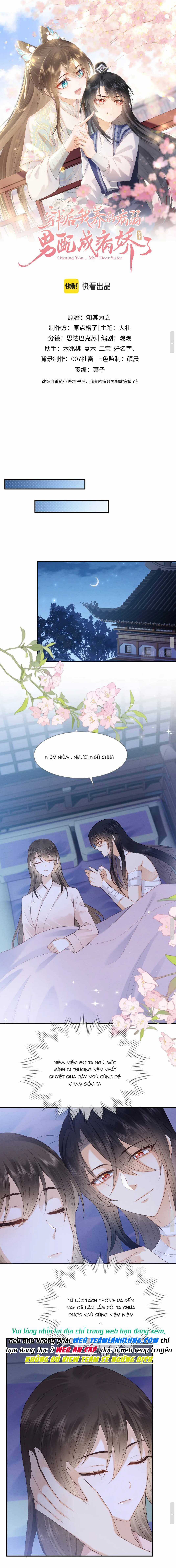 XUYÊN VÀO TIỂU THUYẾT : TA BẢO VỆ PHU QUÂN ỐM YẾU ĐÁNG THƯƠNG Chapter 22 trang 1