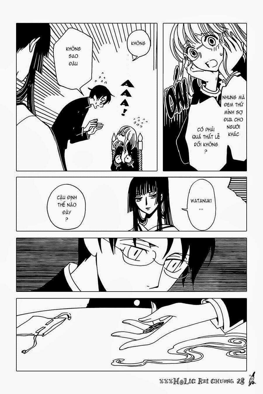 Xxxholic Rei Chapter 28 trang 8