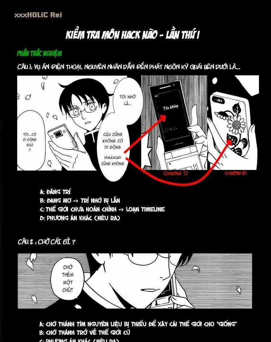 Xxxholic Rei Chapter 32 trang 14