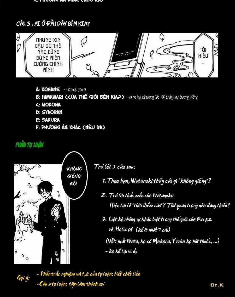 Xxxholic Rei Chapter 32 trang 15