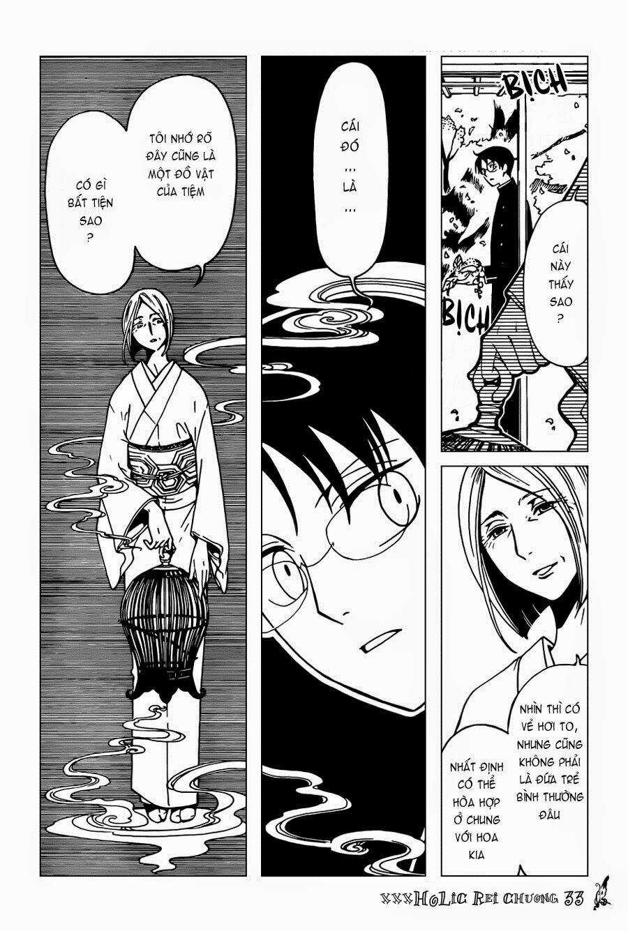 Xxxholic Rei Chapter 33 trang 9