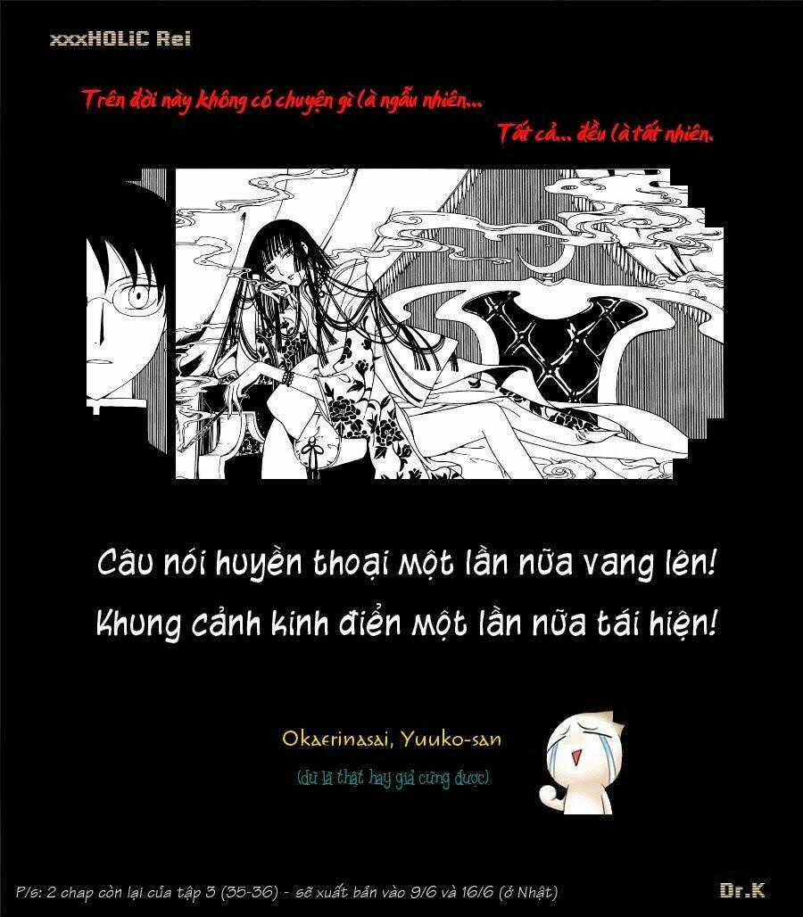Xxxholic Rei Chapter 34 trang 10