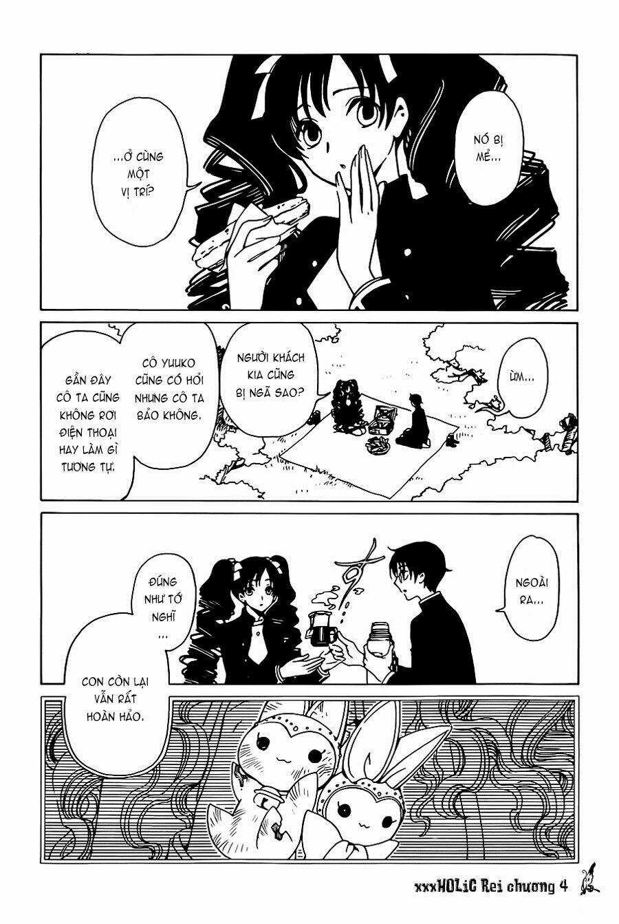 Xxxholic Rei Chapter 4 trang 9