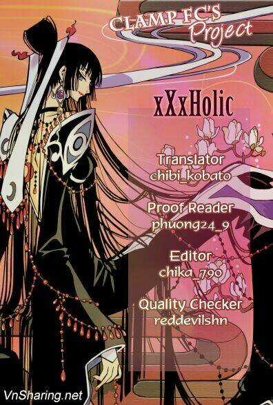 Xxxholic Chapter 15 trang 0