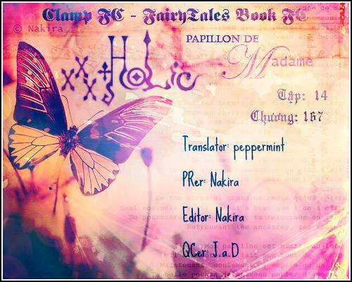 Xxxholic Chapter 167 trang 0