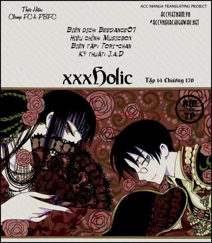 Xxxholic Chapter 170 trang 0